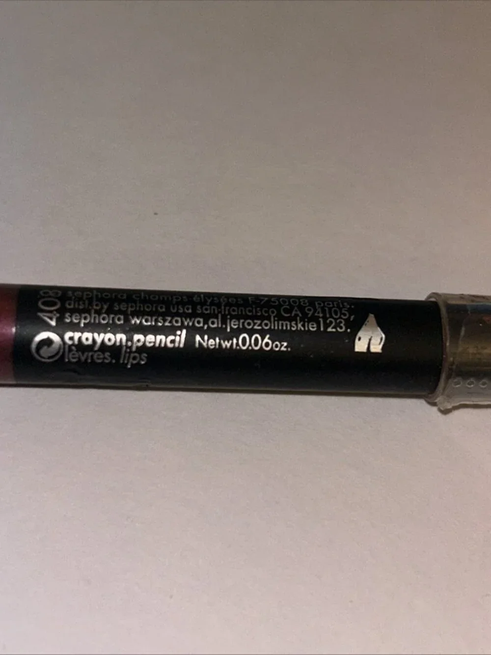 SEPHORA LIPS PENCIL #408 SEALED SIZE 0.06 oz new